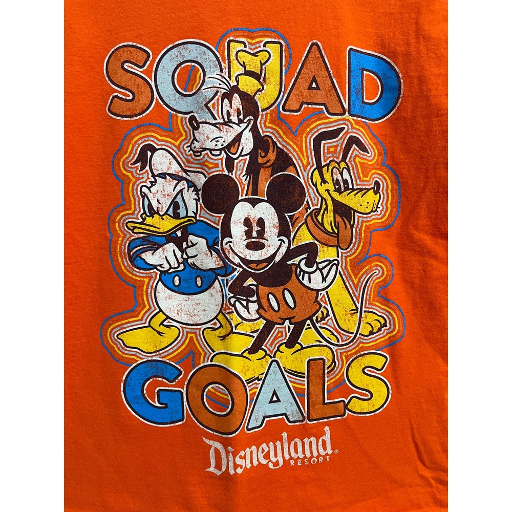 Kids Disney Parks Authentic Squad Goals T-Shirt Medium